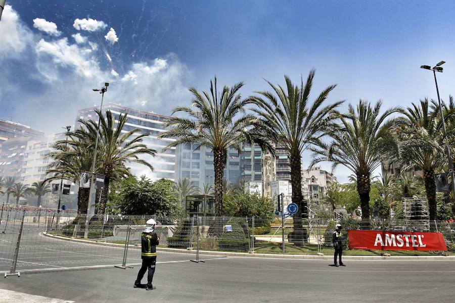 Pirotecnia Turís de Valencia, segunda máscletá dentro de concurso y ovacionada