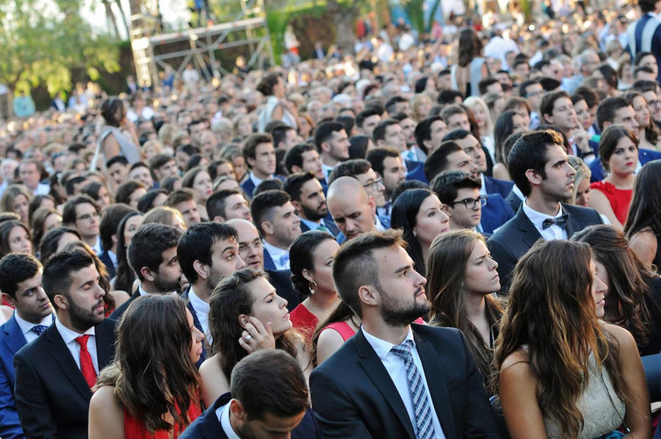 Fotos de la graduación en la Universidad Católica de Valencia curso 2015-2016