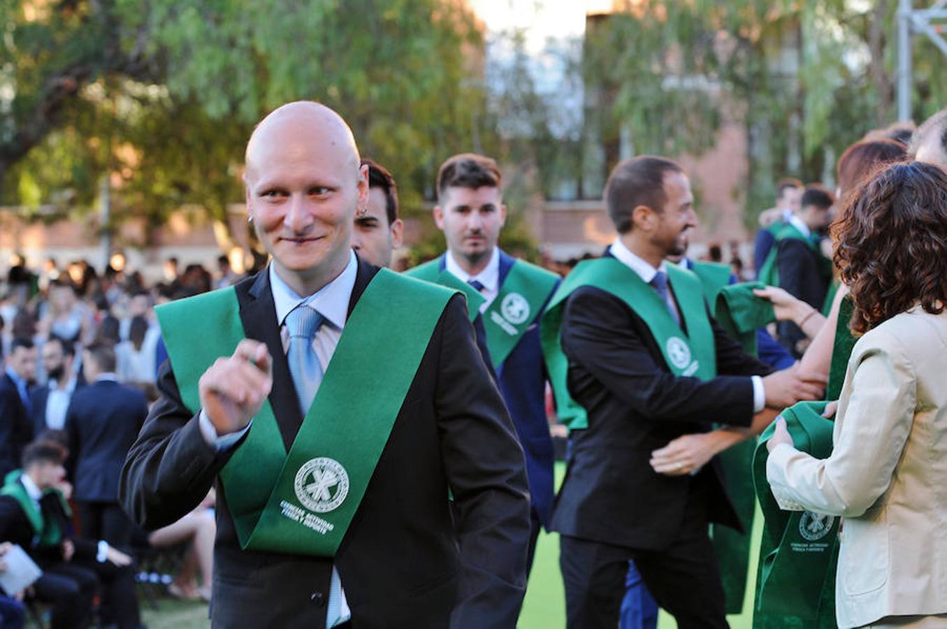 Fotos de la graduación en la Universidad Católica de Valencia curso 2015-2016