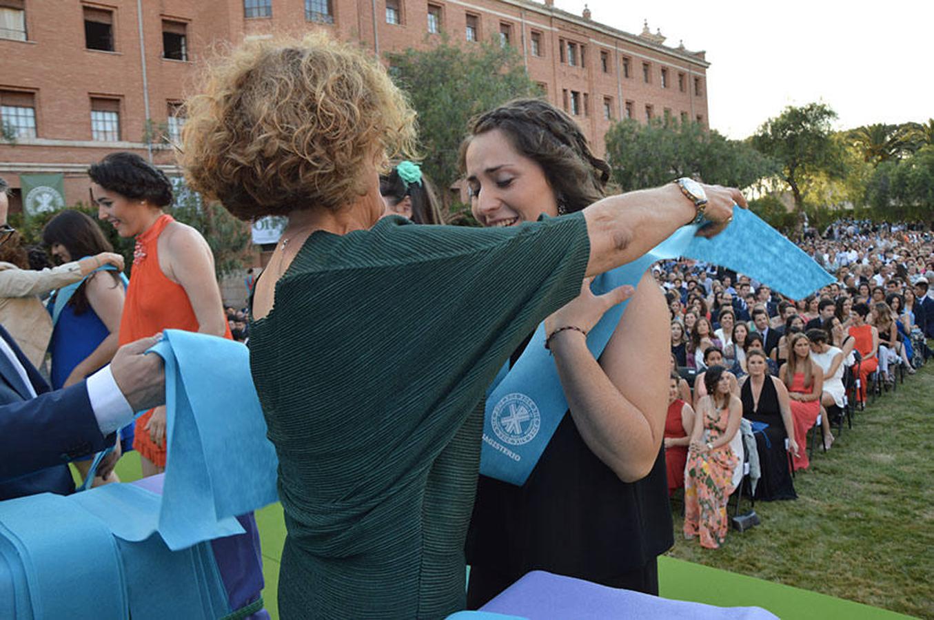 Fotos de la graduación en la Universidad Católica de Valencia curso 2015-2016