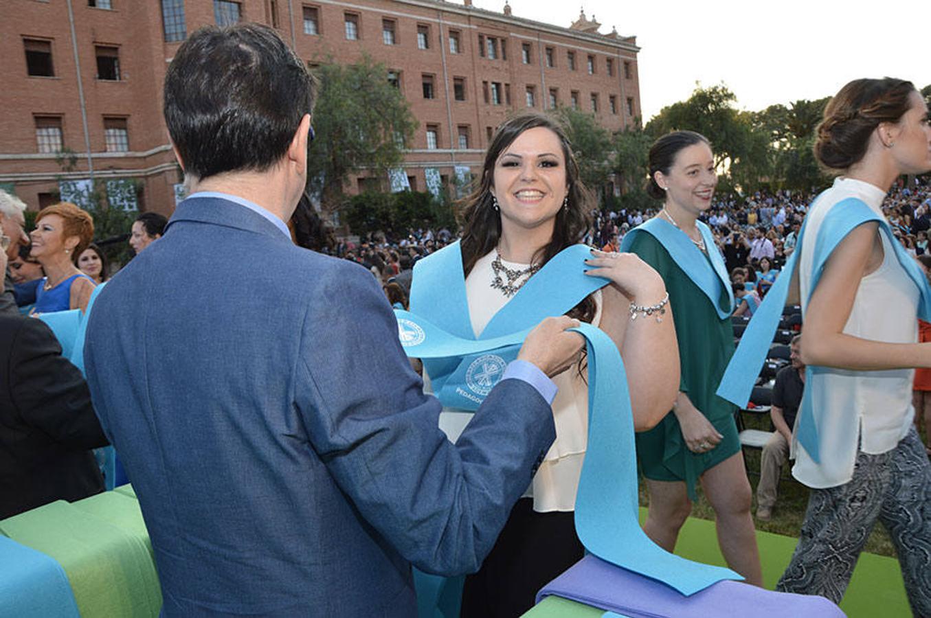 Fotos de la graduación en la Universidad Católica de Valencia curso 2015-2016