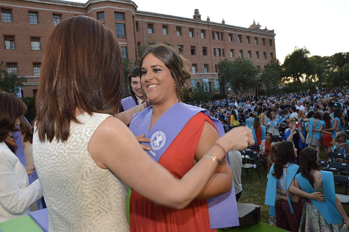 Fotos de la graduación en la Universidad Católica de Valencia curso 2015-2016