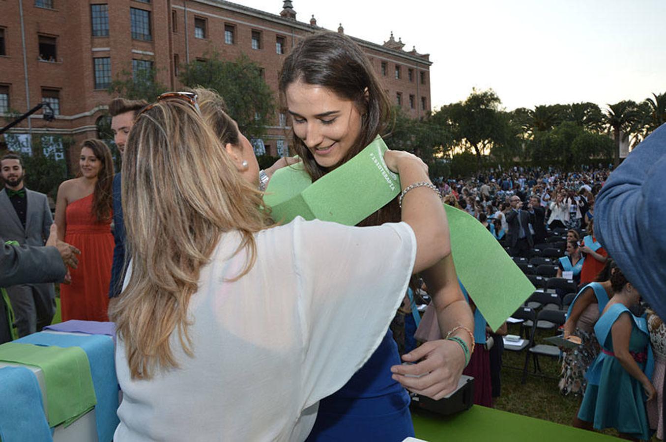 Fotos de la graduación en la Universidad Católica de Valencia curso 2015-2016