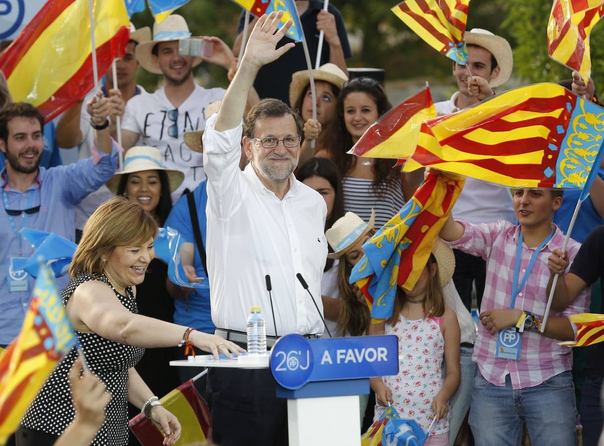 Fotos de Mariano Rajoy en Valencia