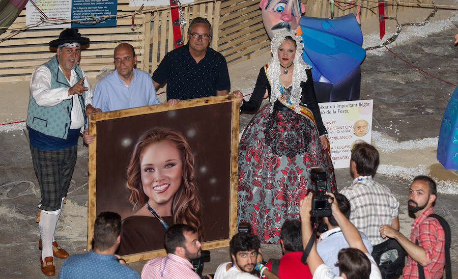 Noche de cremá de Hogueras de San Juan 2016