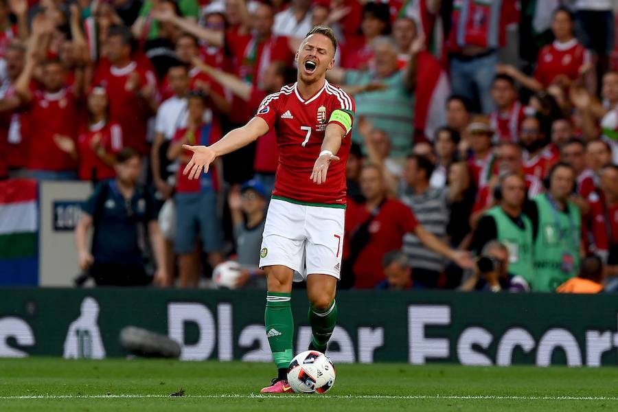 Las mejores imágenes del Hungría-Bélgica