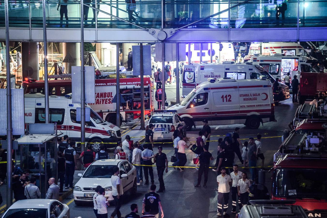Imagen tras los atentados de Turquía