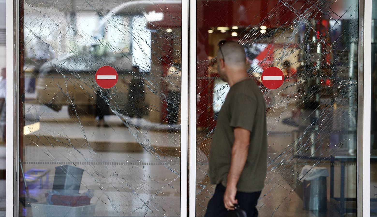 Desperfectos provocados por el atentado de Turquía