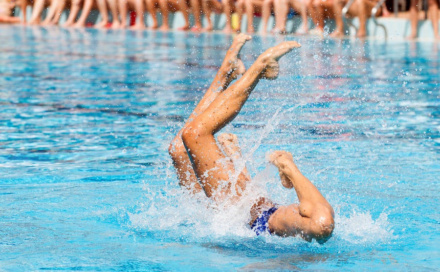 Campeonato de natación sincronizada en Alicante