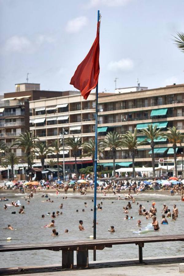 La ausencia de socorristas y la prohibición del baño se mantiene ante la falta de contrato en Torrevieja