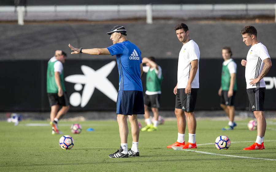 Fotos del entrenamiento del Valencia CF