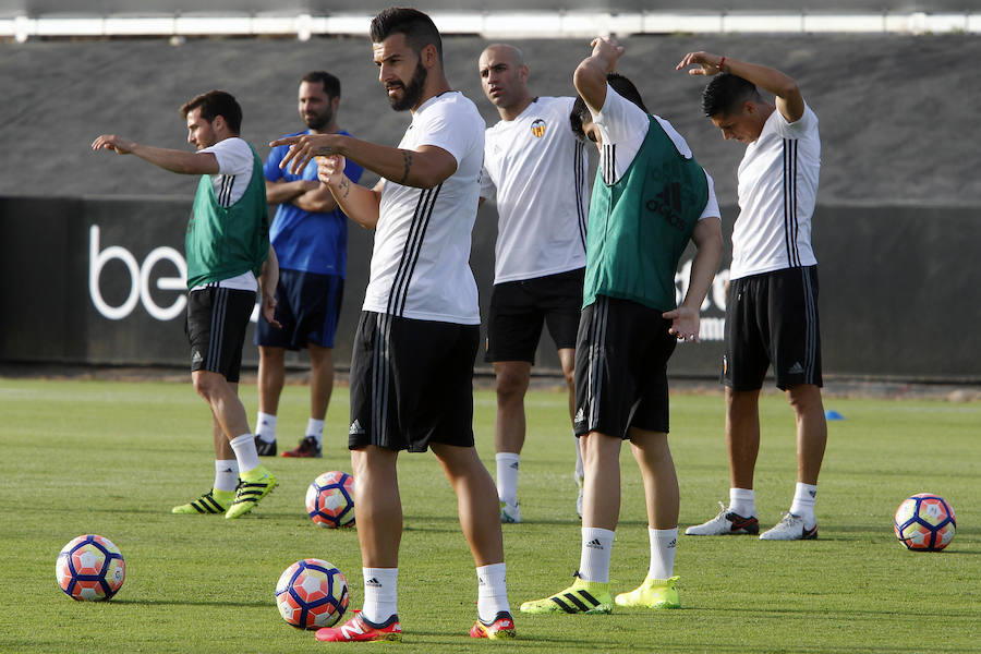 Fotos del entrenamiento del Valencia CF