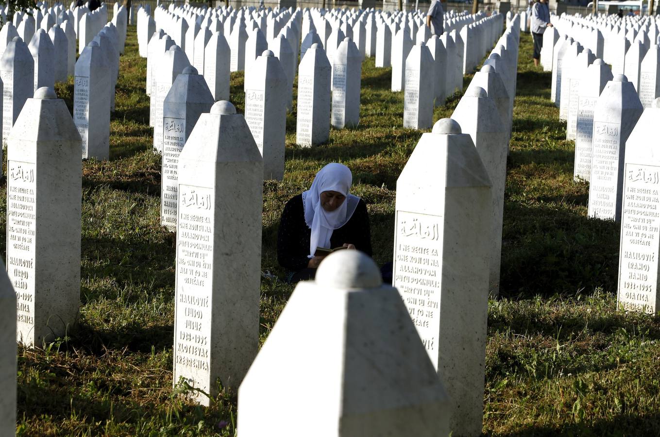 Fotos del 21 aniversario de la matanza de Srebrenica