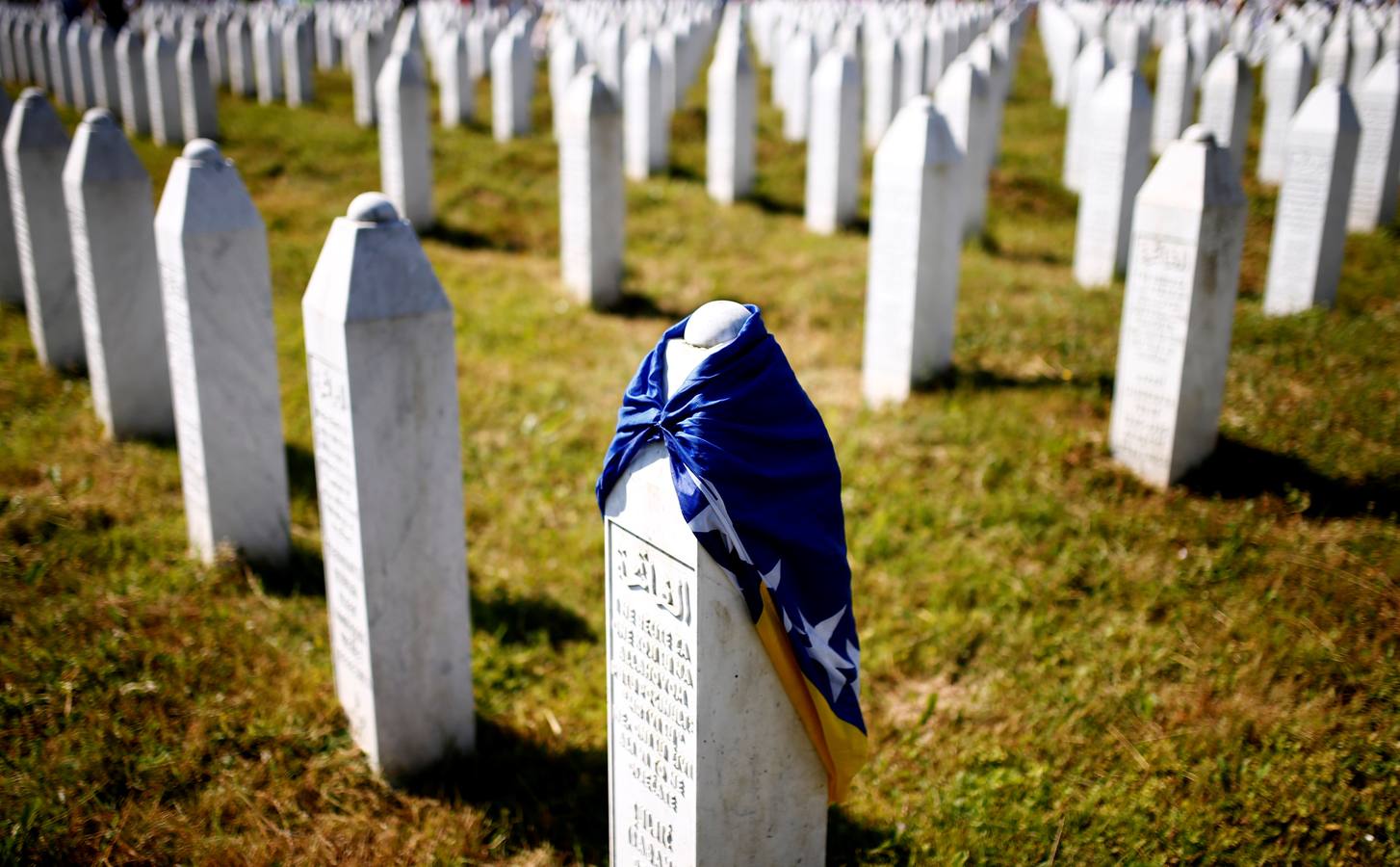 Fotos del 21 aniversario de la matanza de Srebrenica