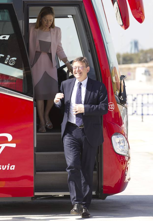 Fotos de la inauguración del nuevo muelle Costa en el puerto de Valencia