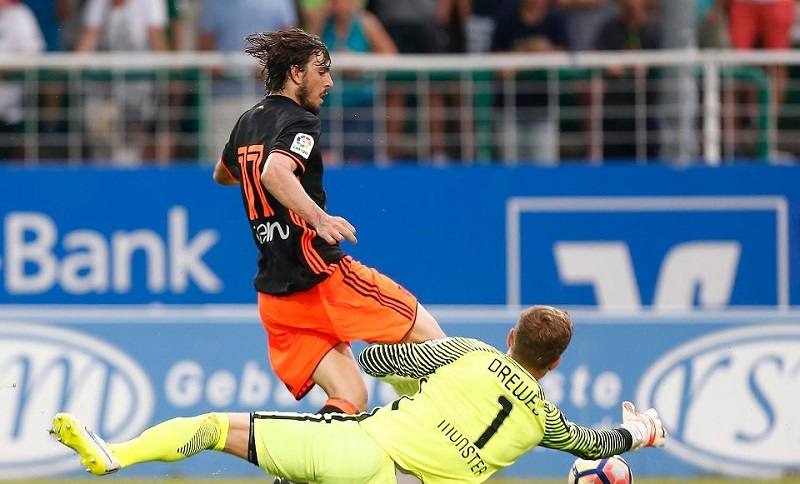 Fotos del partido Münster-Valencia CF