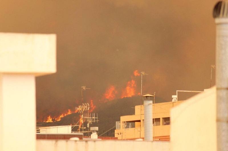 Incendio declarado en Artana