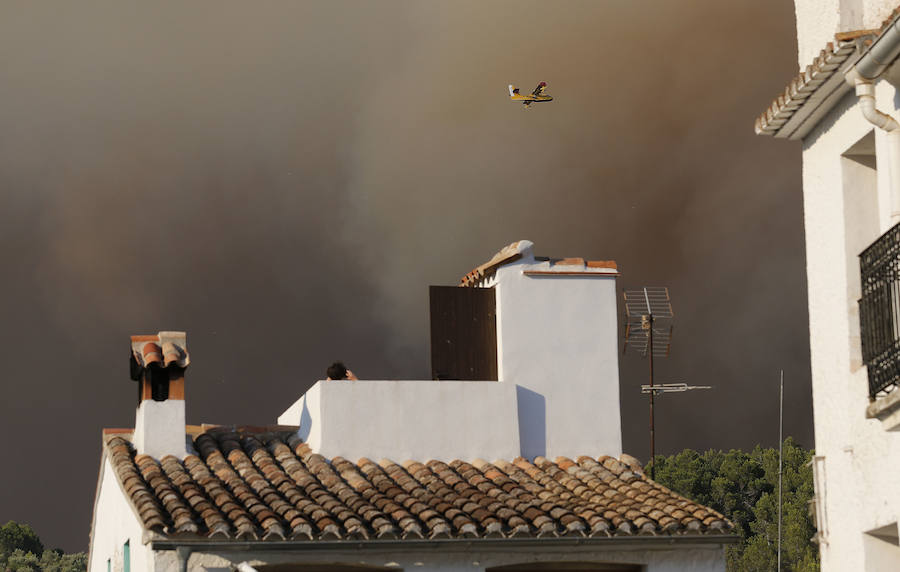 Incendio declarado en Artana