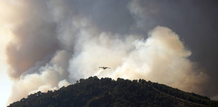 Incendio declarado en Artana