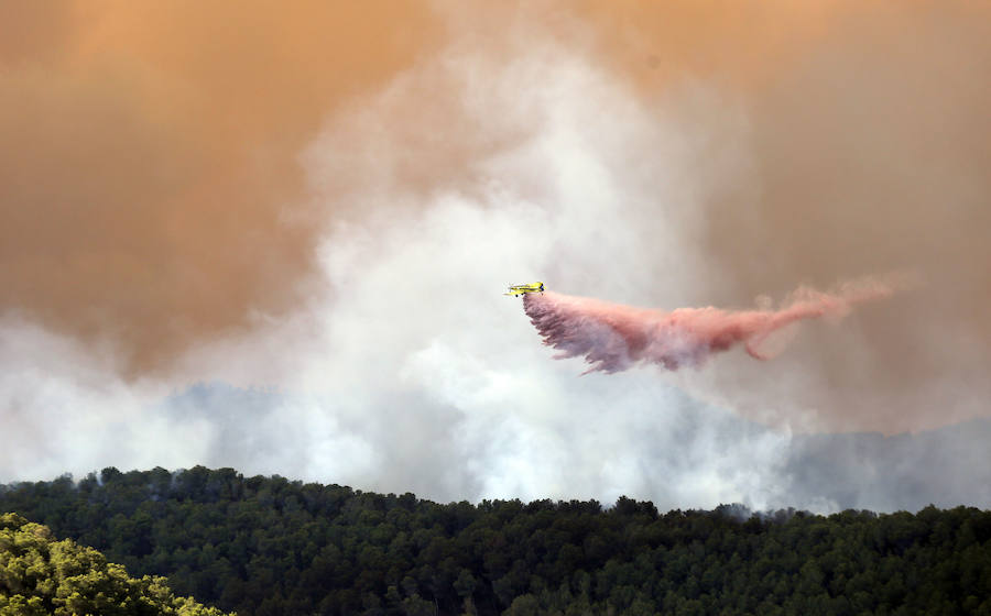 Incendio declarado en Artana