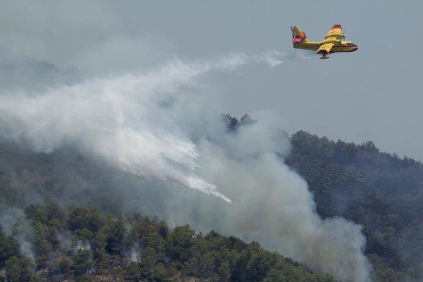 Incendio declarado en Artana