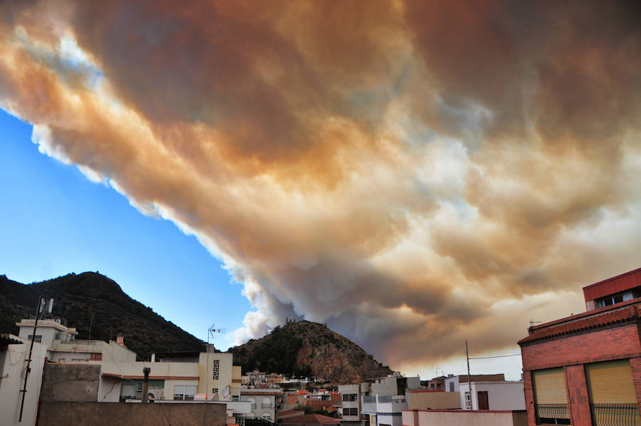 Incendio declarado en Artana