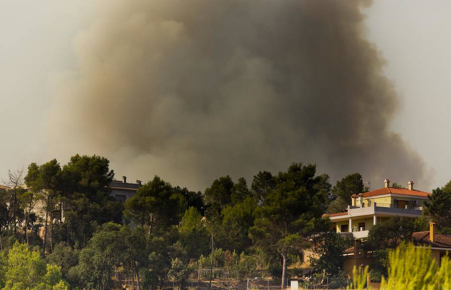 Incendio declarado en Artana