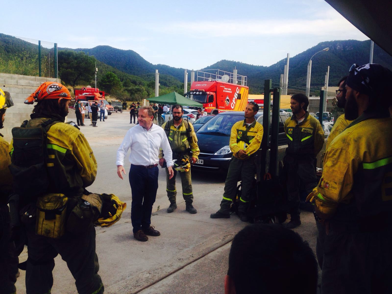 Incendio declarado en Artana