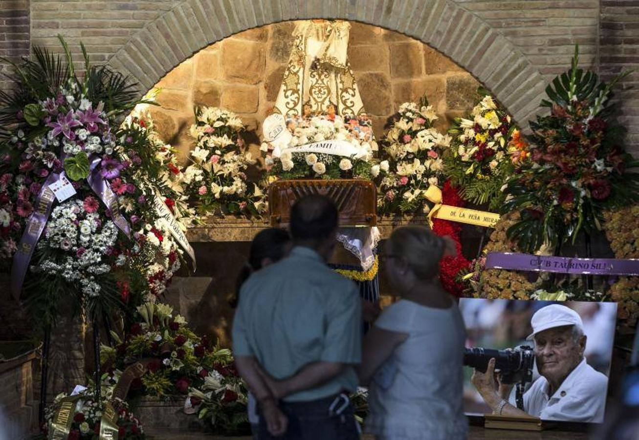 Fotos del homenaje a Canito en la plaza de toros de Valencia