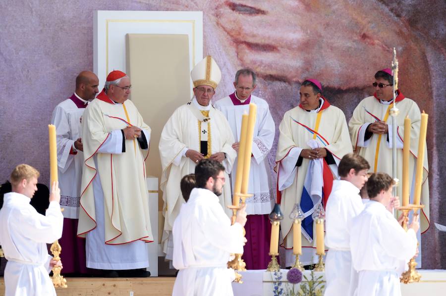 Miles de valencianos, junto al Papa Francisco en las JMJ de Polonia