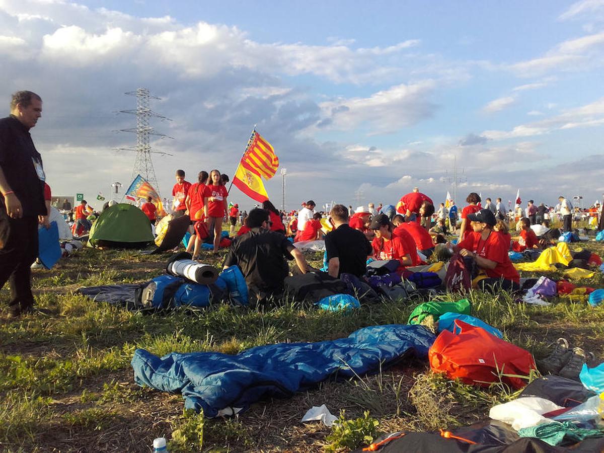 Miles de valencianos, junto al Papa Francisco en las JMJ de Polonia