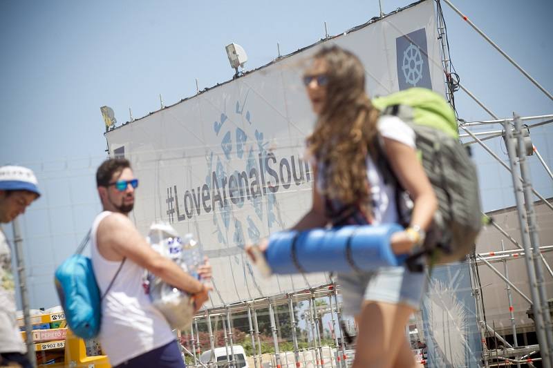 Fotos del inicio del Arenal Sound 2016 de Borriana