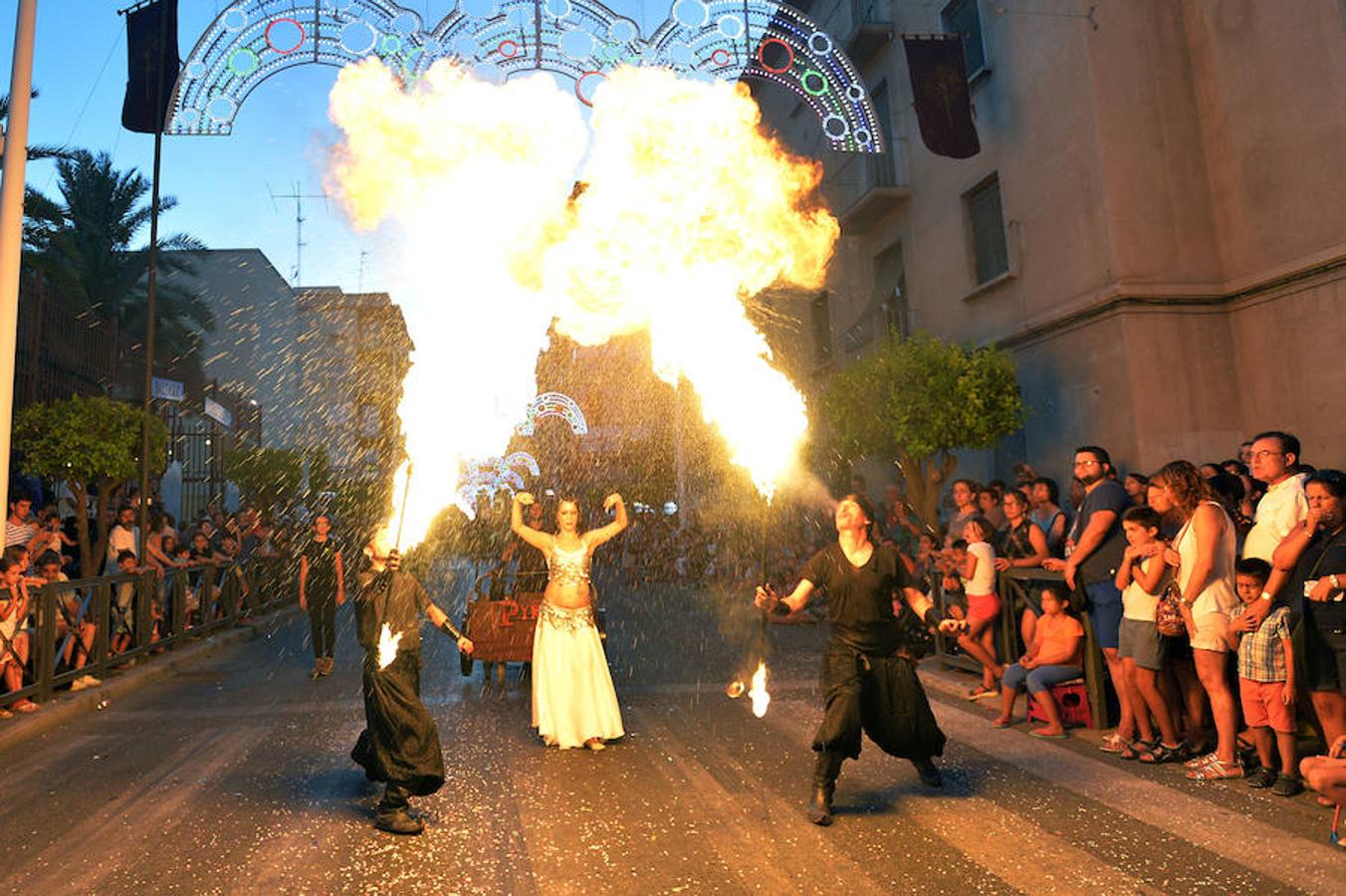 Entrada mora en las fiestas de Elche