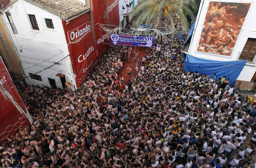 Fotos de la &#039;Tomatina de Buñol&#039; 2016