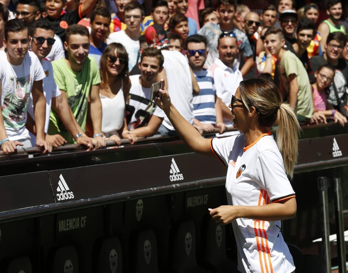 Fotos de Tamara Gorro, una valencianista más