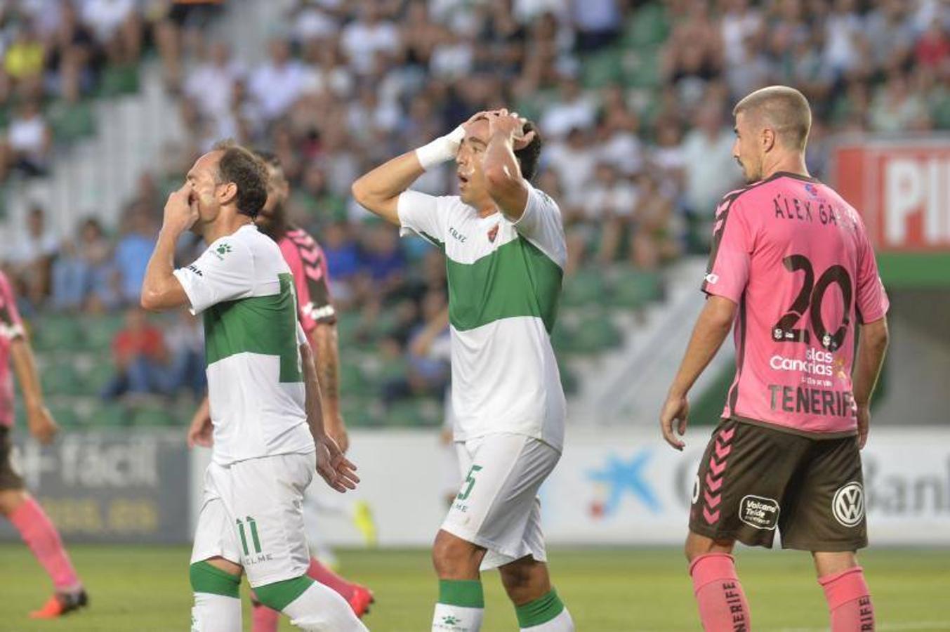 Las mejores imágenes del Elche - Tenerife