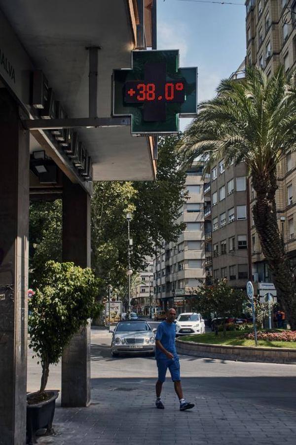 Los termómetros rozan los 43 grados en la provincia en el día más caluroso del año