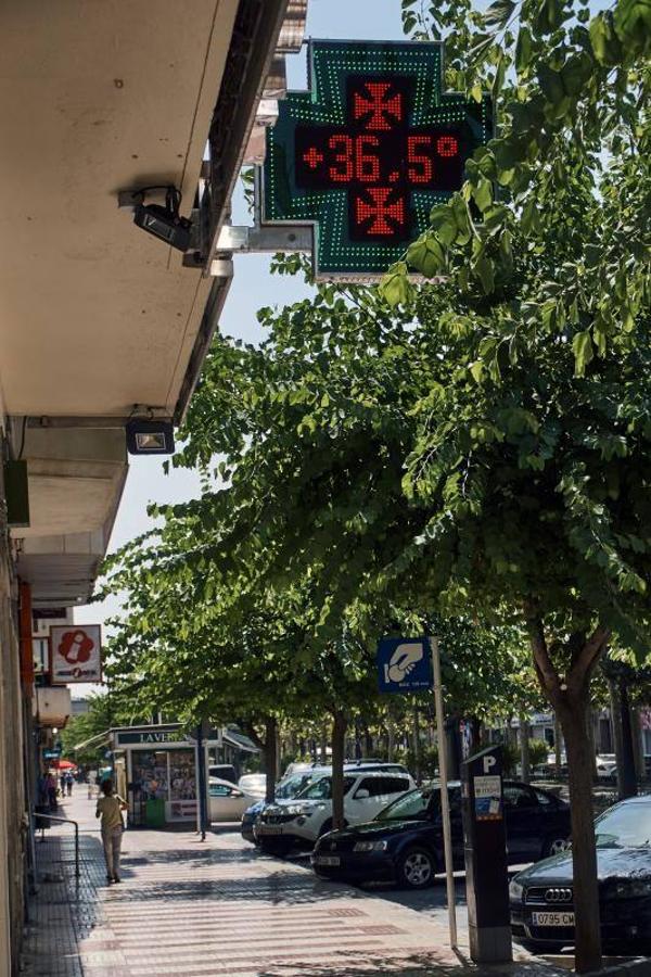 Los termómetros rozan los 43 grados en la provincia en el día más caluroso del año