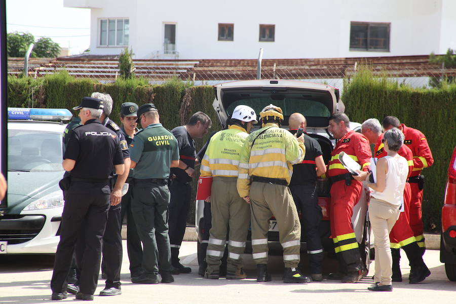 Fotos del incendio de la Granadella, en Xàbia y Benitatxell