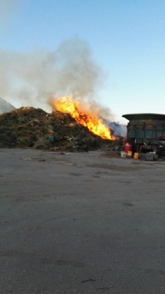 Fotos del incendio entre Xàbia y Gata de Gorgos