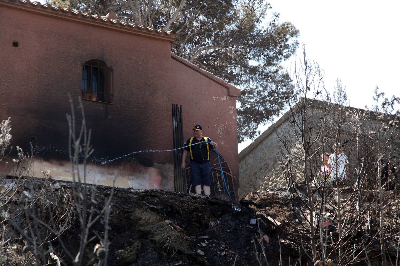 Fotos del incendio de la Granadella, en Xàbia y Benitatxell