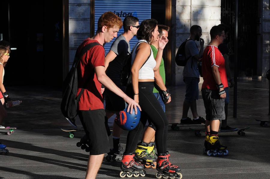 Patinada en Valencia