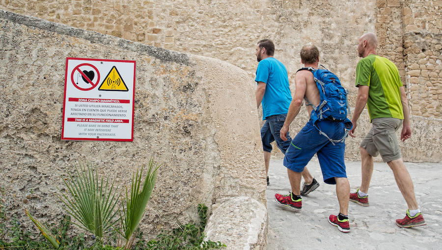 Llegada de crucero a Alicante y lleno en el castillo de Santa Bárbara