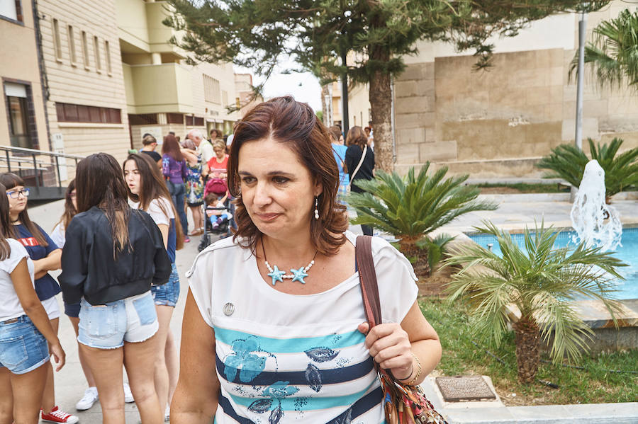 Protesta por el trasnporte escolar en Benejúzar