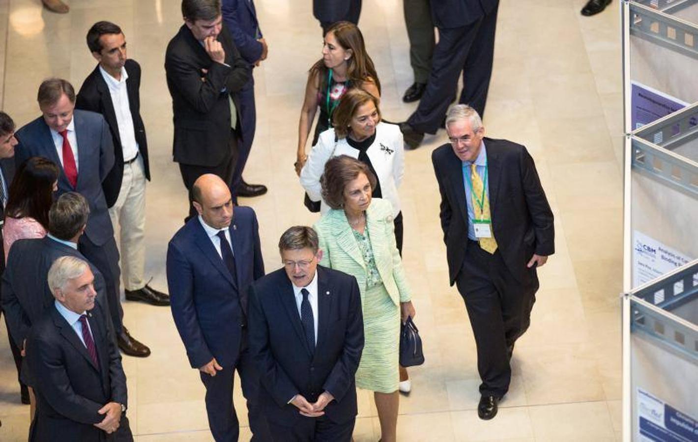 La Reina Sofía preside un congreso de enfermedades neurodegenerativas en Alicante