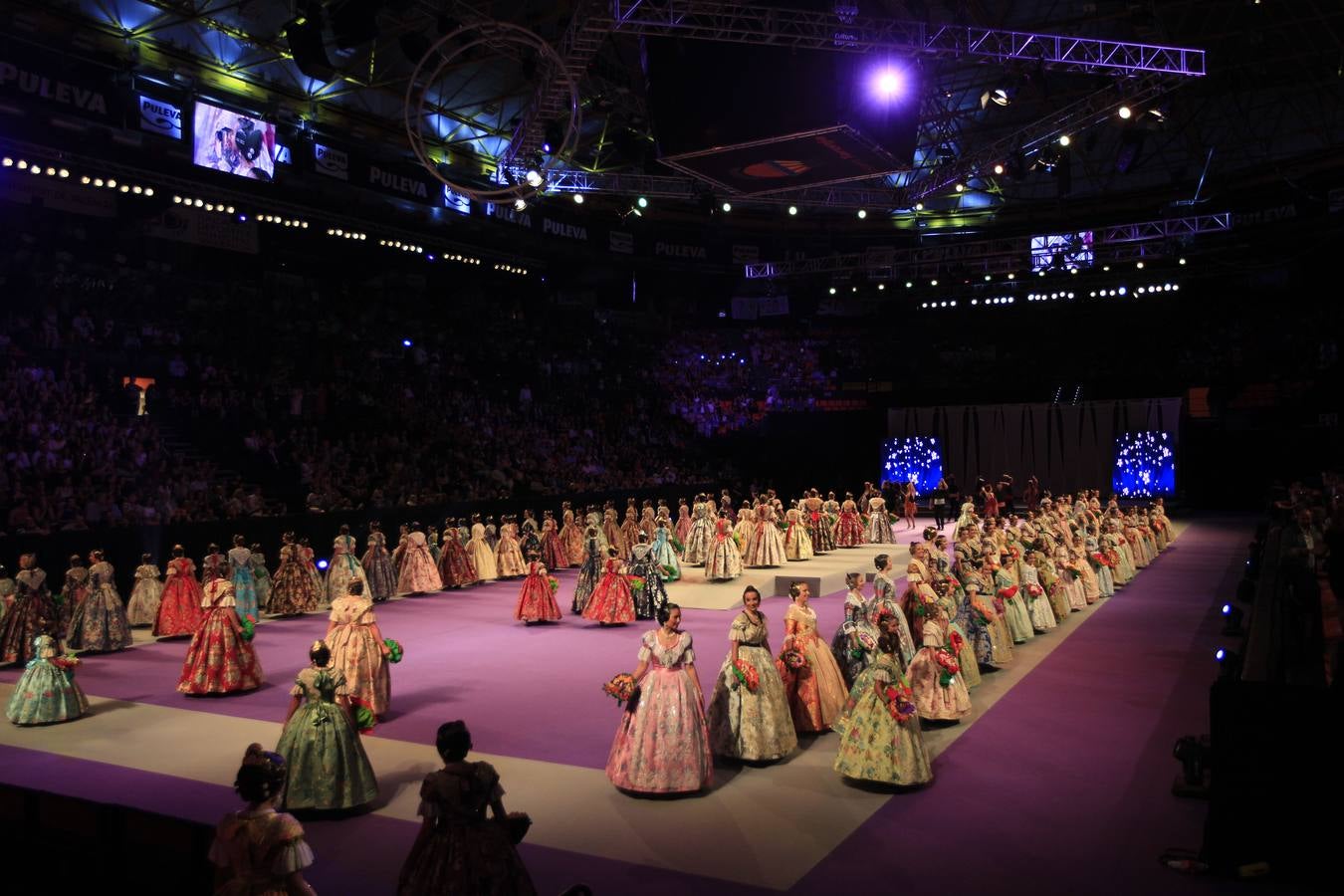 Elección de las cortes de honor de las falleras mayores de Valencia 2017