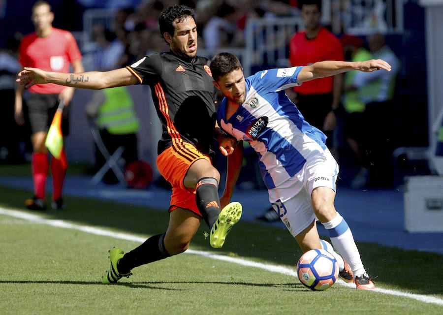 Las fotos de la victoria del Valencia en Butarque ante el Leganés (1-2)