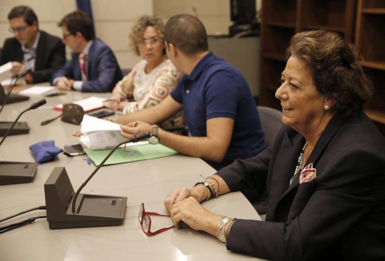 Rita Barberá se estrena en el Senado en el Grupo Mixto