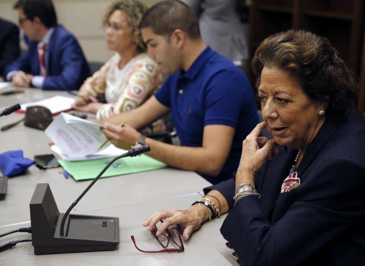 Rita Barberá se estrena en el Senado en el Grupo Mixto