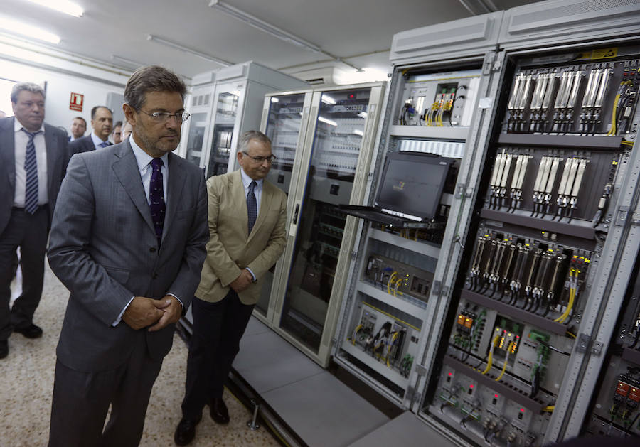 Fotos de las obras del Corredor Mediterráneo en Puçol